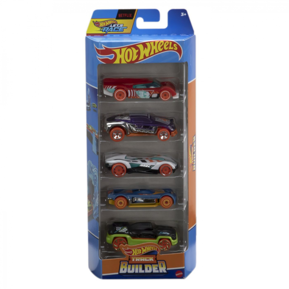 Set 5 Masini Hot Wheels Track Builder Mattel