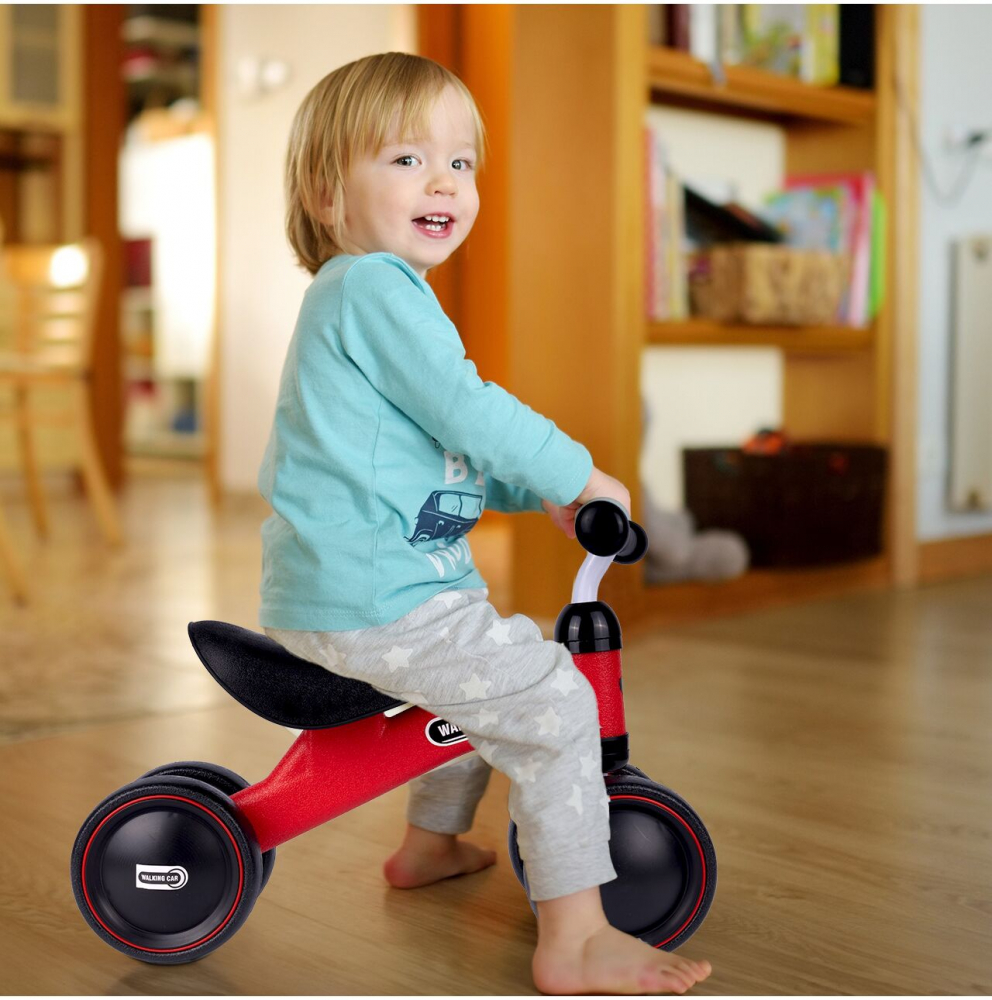 Vehicul fără pedale Malplay Red, Sua moale - imagine 11