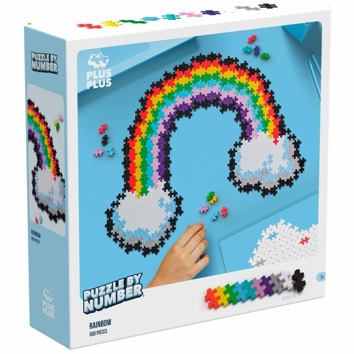 Puzzle Plus-Plus 500 Piese Curcubeu