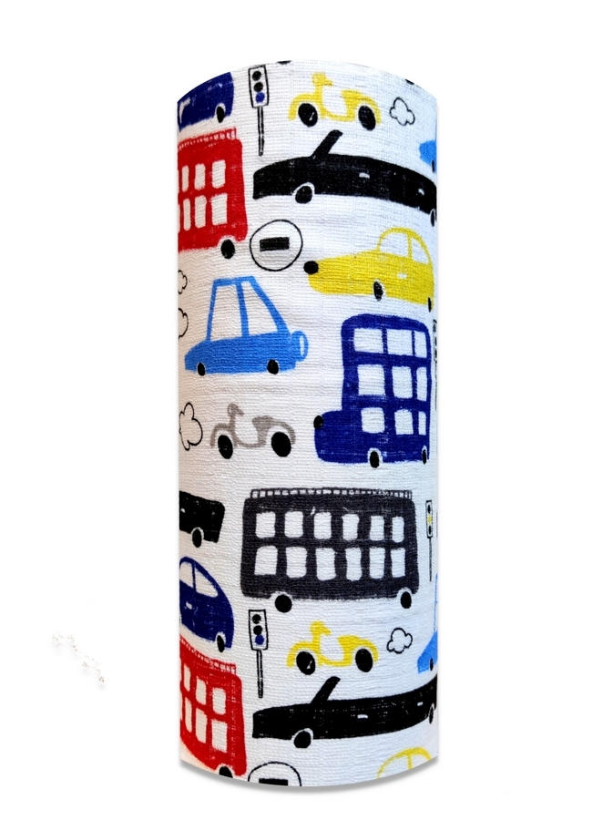 Scutec Muselina Tetra Egakids City Cars, 70x80 cm