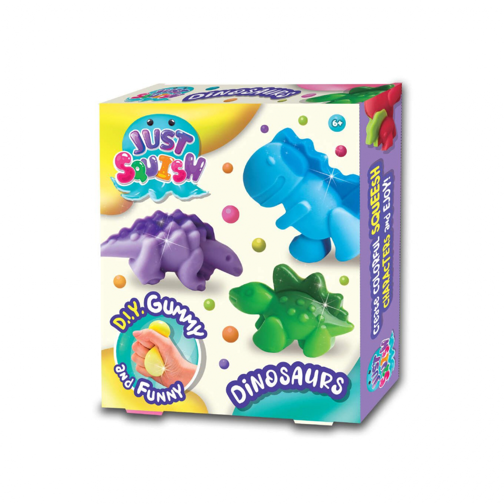 Kit DIY Squish Dinozauri Strigo | Creativitate +6 Ani