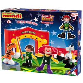 Piccoli Mondi Super Circus Set Figurine Magnetice - imagine 7