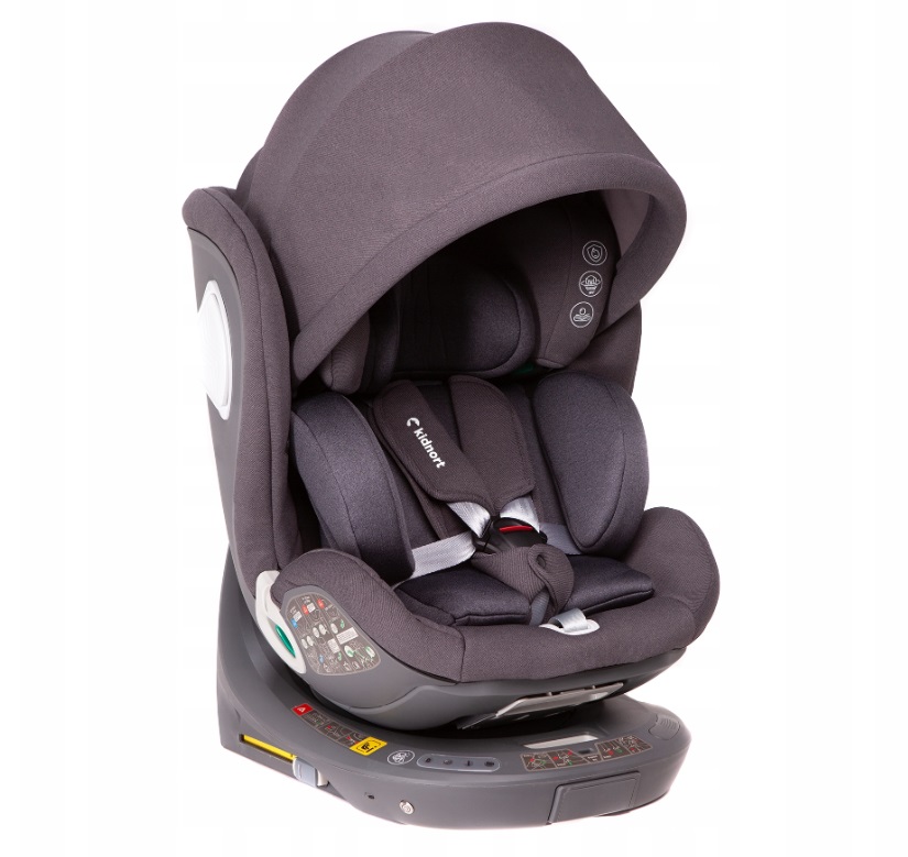 Scaun auto Kidnort 360° i-Size, Rotativ - imagine 2