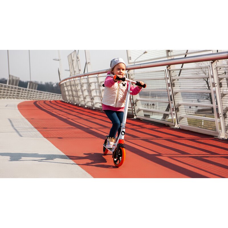 Trotineta Lionelo Luca, Portocaliu, Pliabilă - imagine 10