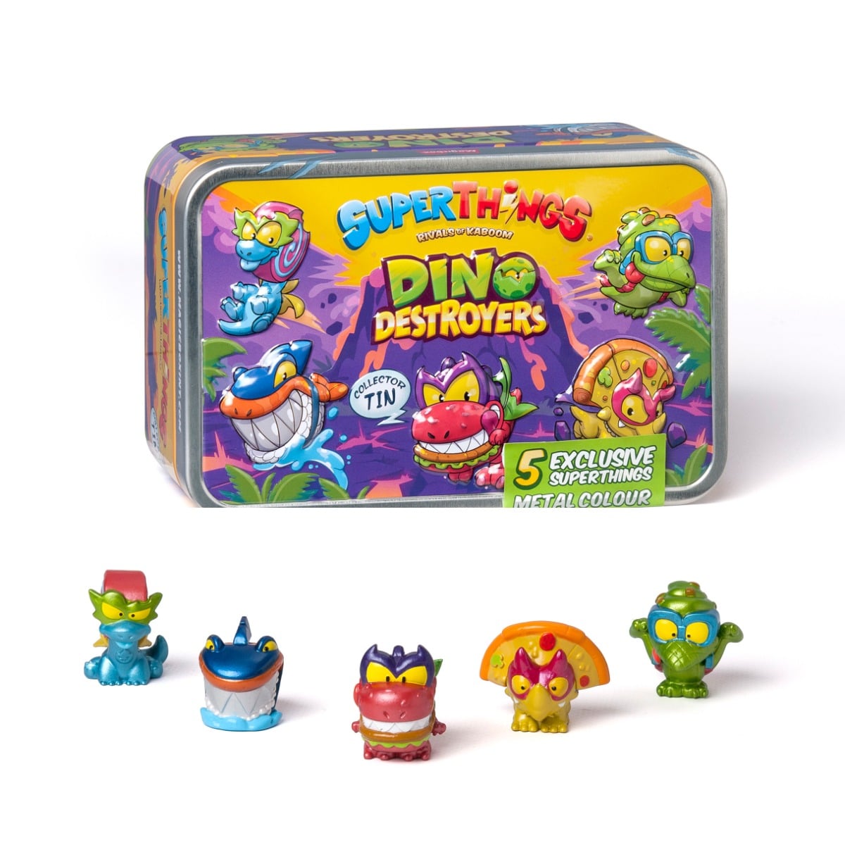 Set 5 Figurine SuperThings Dino Destroyers