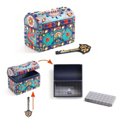 Cufar secret DIY Djeco | Joc creativ cu mozaic - imagine 3