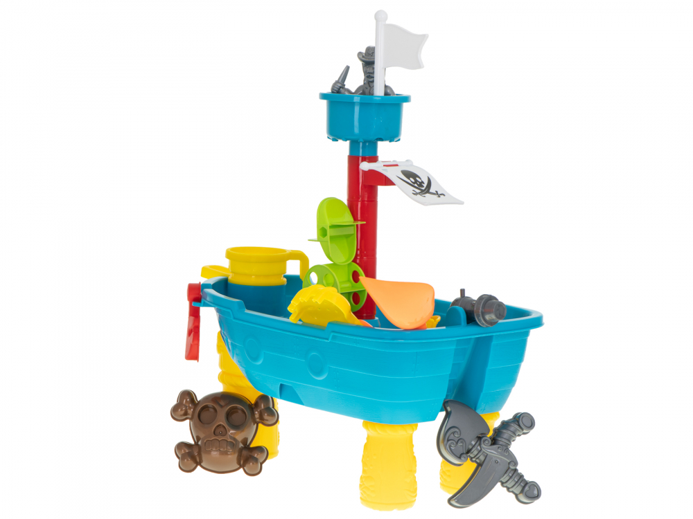 Masuta Apa si Nisip Corabia Piratilor Blue Ikonka - imagine 2