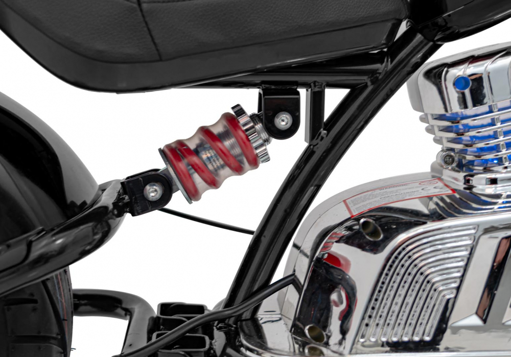 Ramiz Chopper Warrior: Motocicleta Electrica 350W - imagine 3