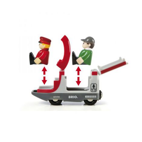 Set Trenuri Călători Brio 33512, 42 Piese - imagine 6