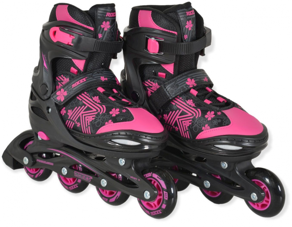 Roces Jockey Pink Role Reglabile Copii 38-41 - imagine 8