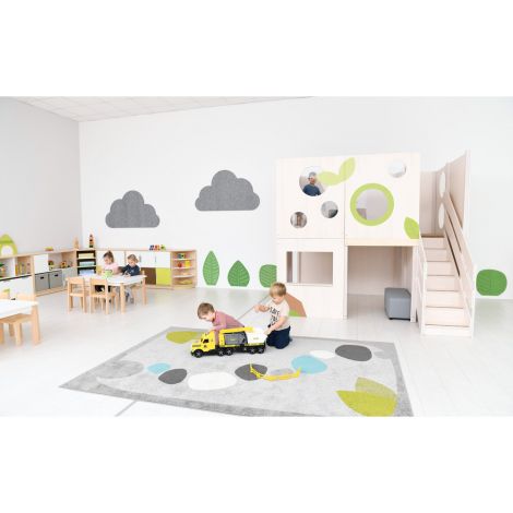 Complex Joacă Flora Moje Bambino - Lemn Interior - imagine 30