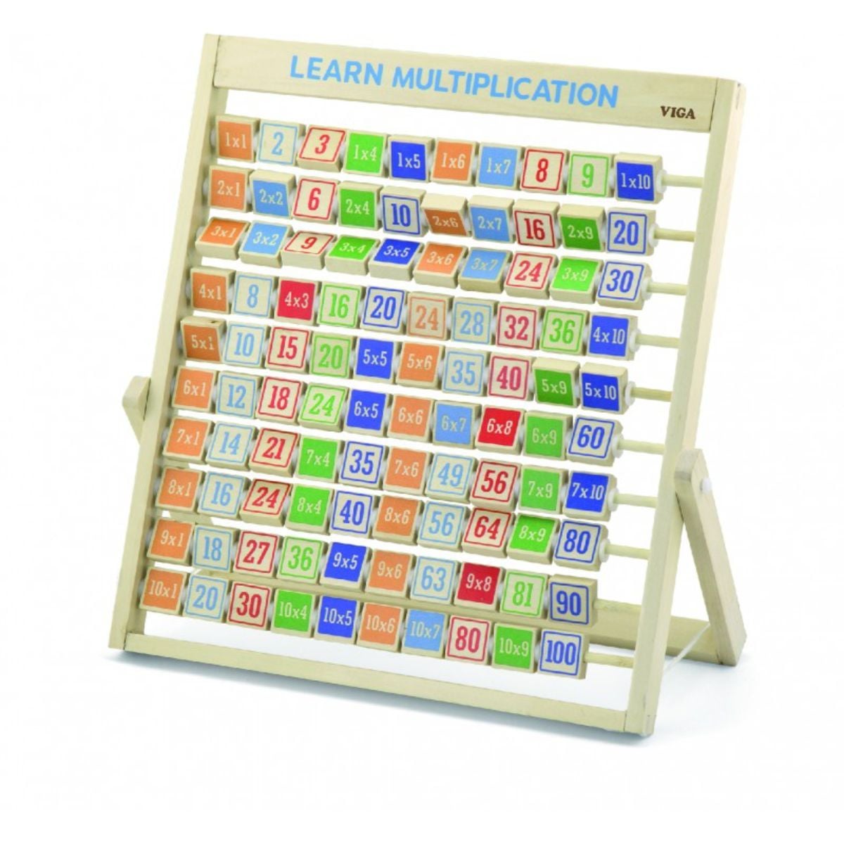 Tabla înmulțirii Viga - Jucărie educativă din lemn
