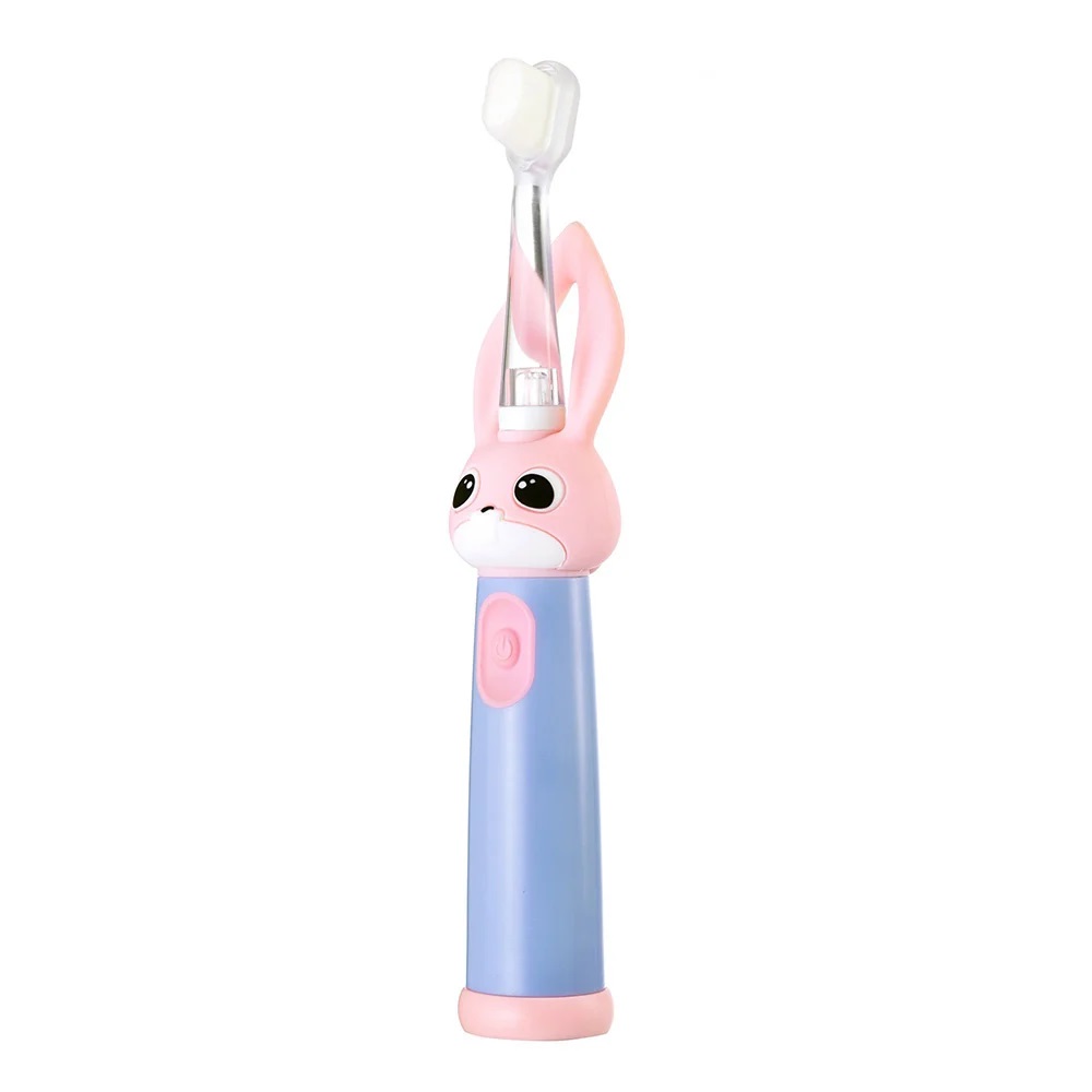 Periuță Electrică Vitammy Bunny Pink, LED, 0-3 Ani - imagine 5