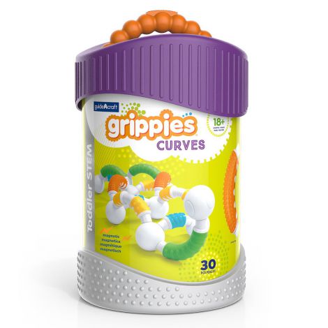 Grippies Curves 30P | Set Magnetic Senzorial Guidecraft - imagine 5
