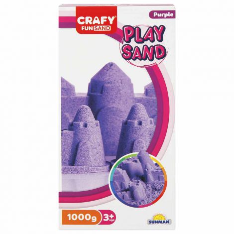 Nisip Kinetic Mov Crafy, 1000 gr, Modelare & Relaxare - imagine 2