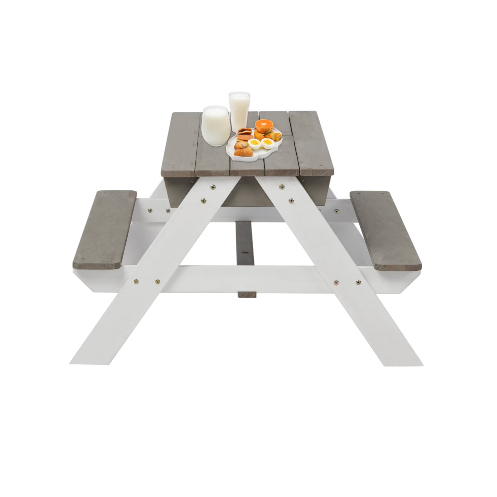 Set Masuta Gradina 3in1 Ginger Home GriAlb - imagine 9