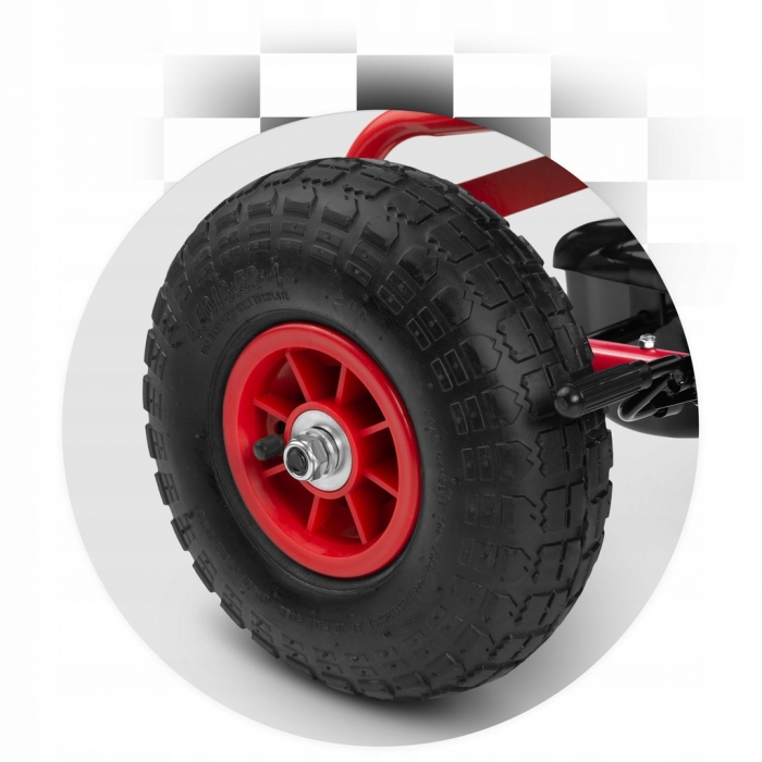 Kart Pedale Ricokids RK590 Rosu pentru Copii - imagine 5