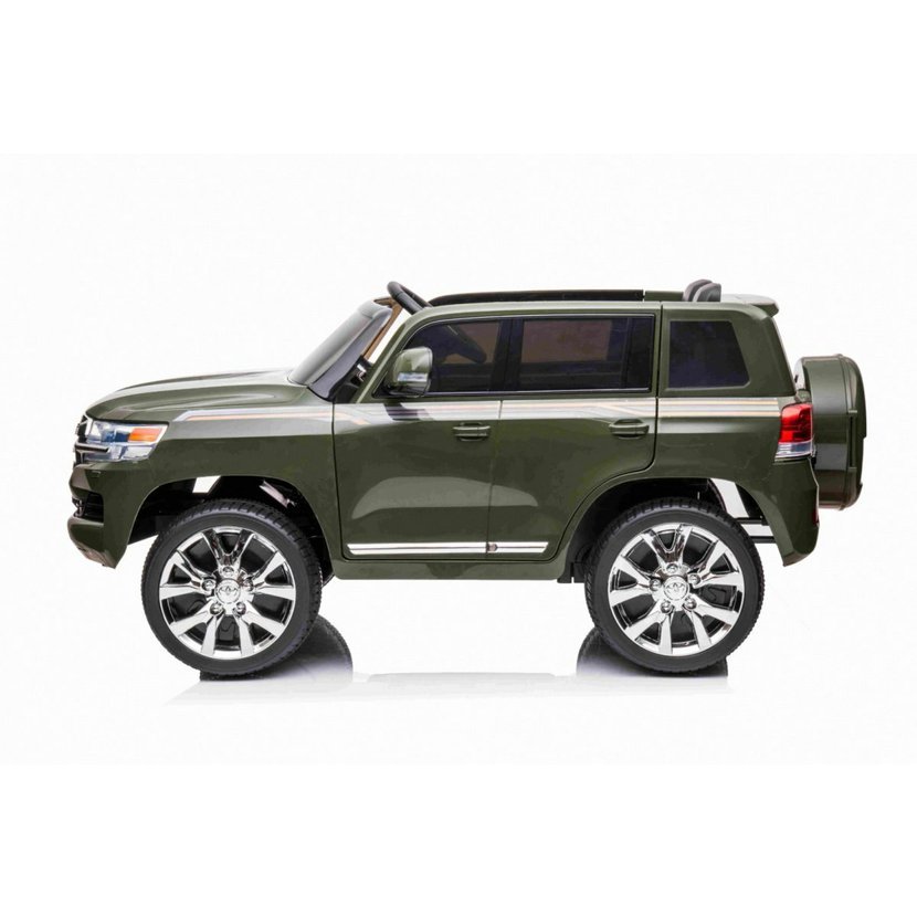 Masinuta Electrica Toyota LandCruiser, Army Green