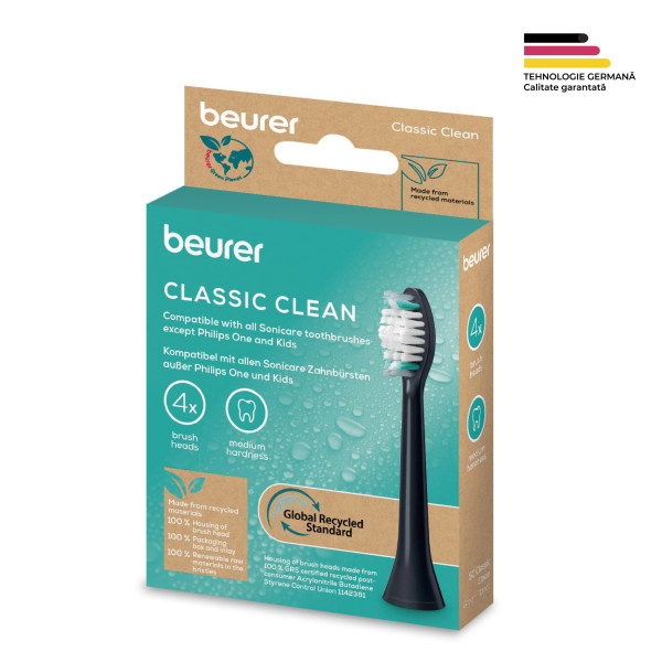 Set 4 capete Beurer Classic Clean - Periuță sonic