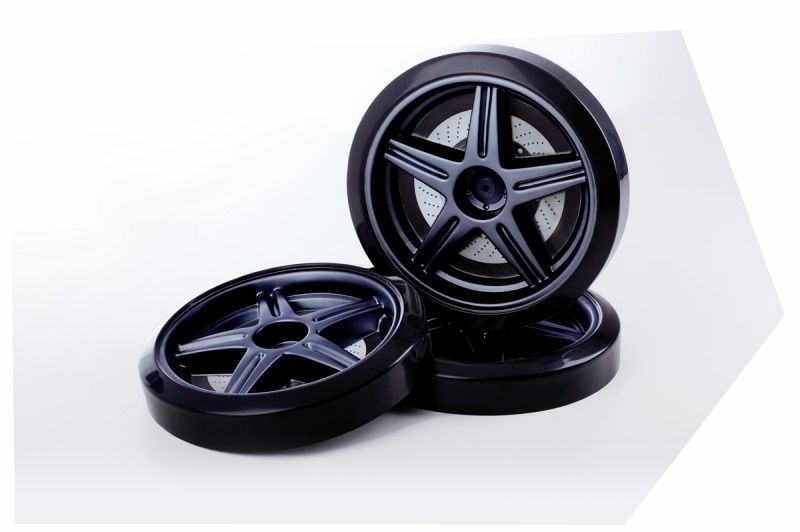 Set 2 Roti 3D Mebelev pentru Pătuț Auto - imagine 2