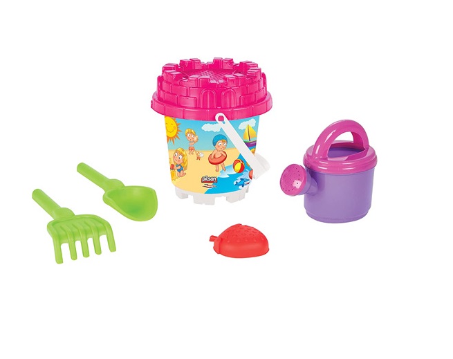 Set Nisip Pilsan Mini Castle Pink - Joacă Creativă