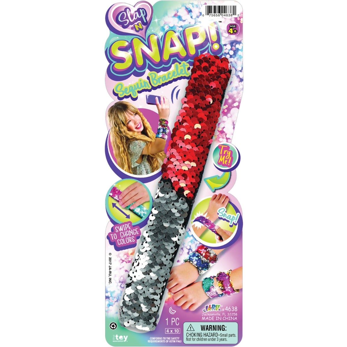 Brățară Reversibilă Jaru cu Paiete Multicolor