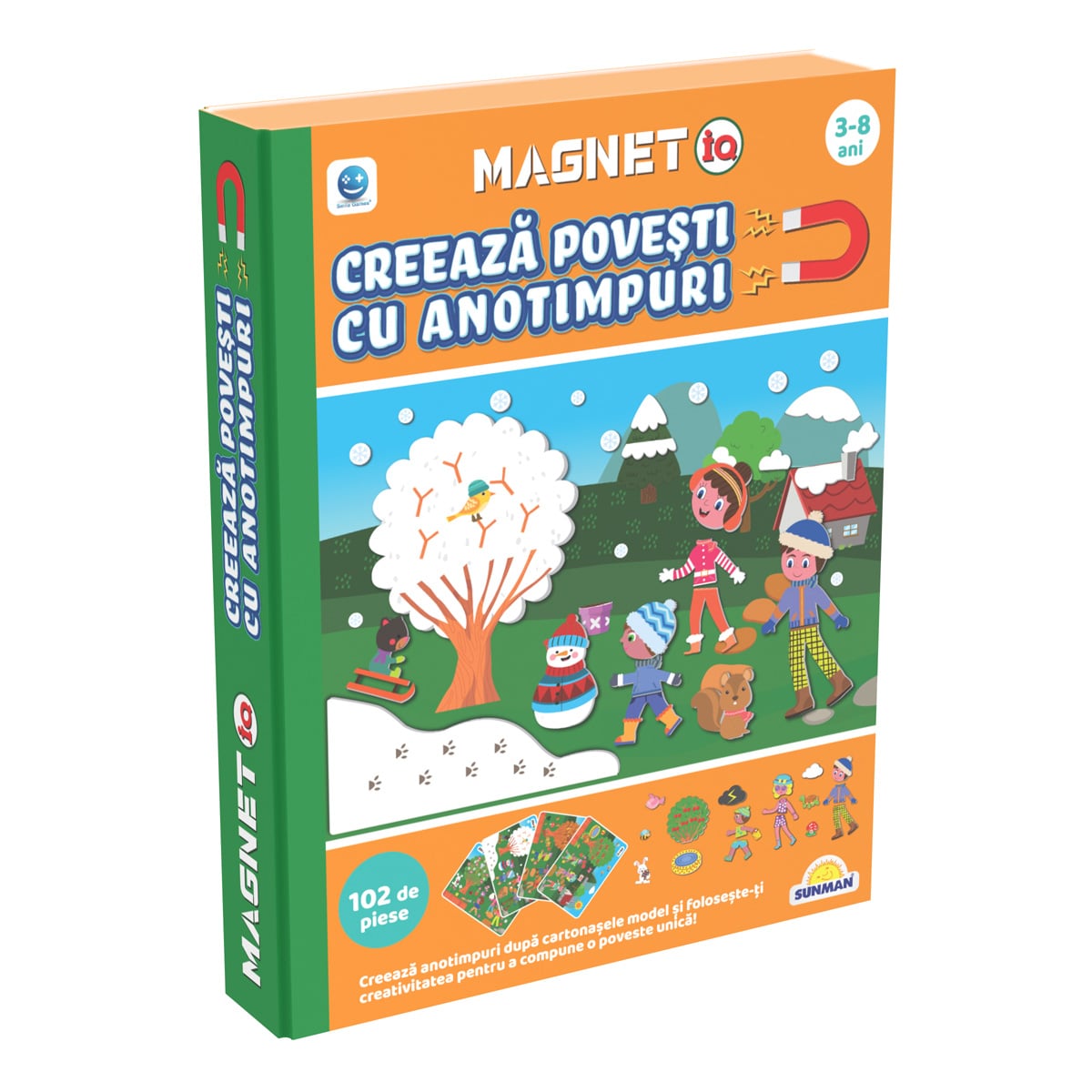 Joc MagnetIQ Anotimpuri Smile Games | Educațional