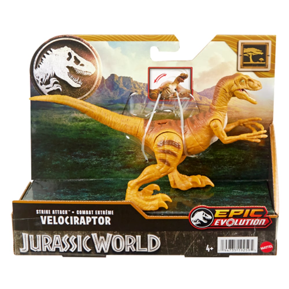 Figurina Jurassic World Velociraptor Articulata