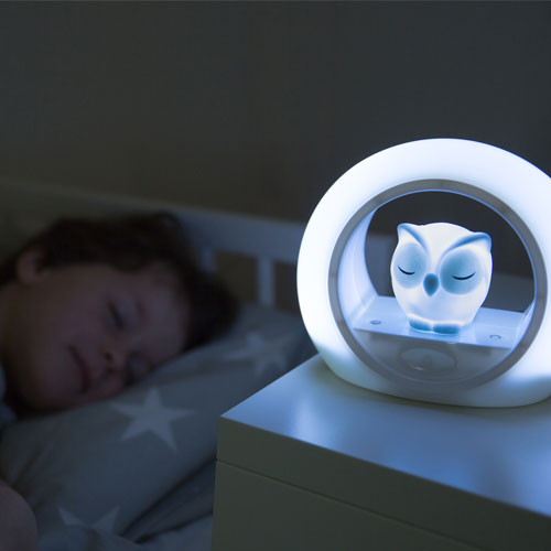 Lampa de veghe Lou Blue Zazu Kids cu senzor sunet - imagine 2