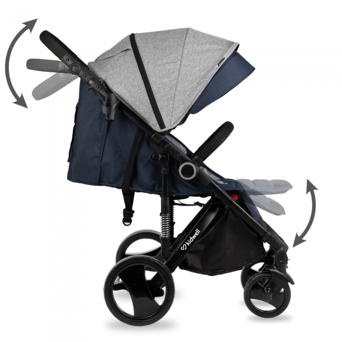 Carucior Sport Kidwell Carell Dark Blue - imagine 6