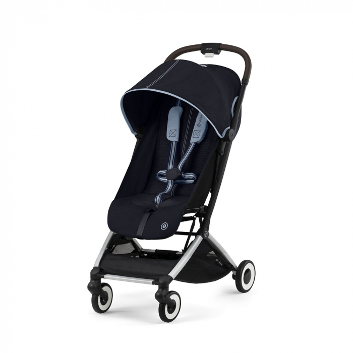 Carucior Cybex Orfeo Silver Ocean Blue - Compact