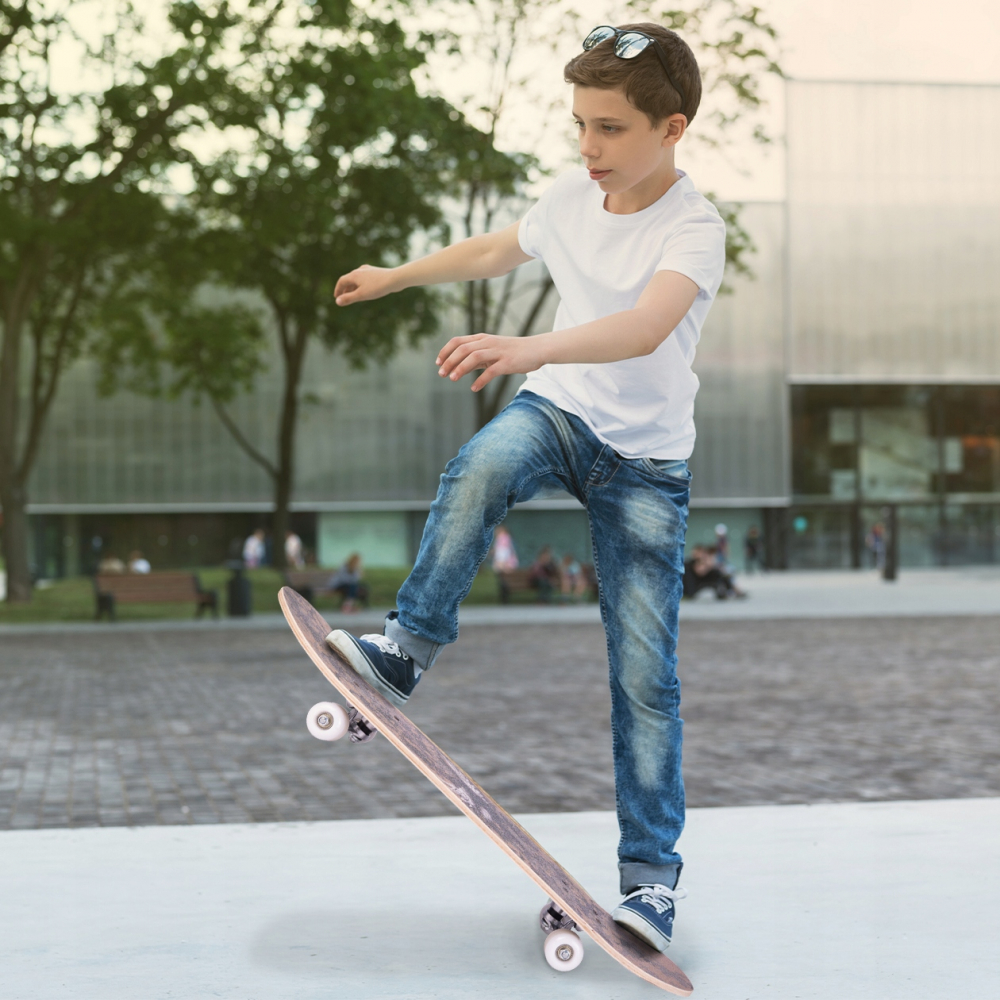 Skateboard Malplay 77cm Camo Antiderapant - imagine 10