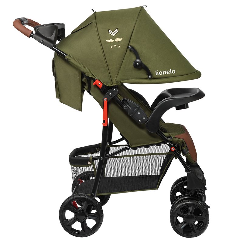 Carucior Lionelo Emma Plus Forest Green, Accesorii Incluse - imagine 12