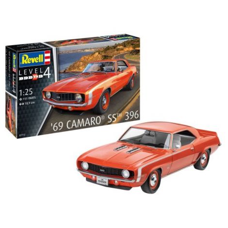 Revell 69 Camaro SS - Machetă Auto Detaliată