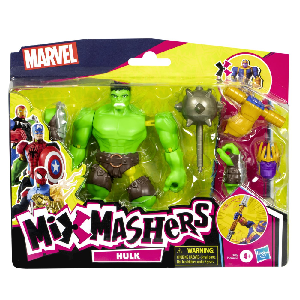 Hasbro MixMashers Hulk 12cm - Figurină Modulară