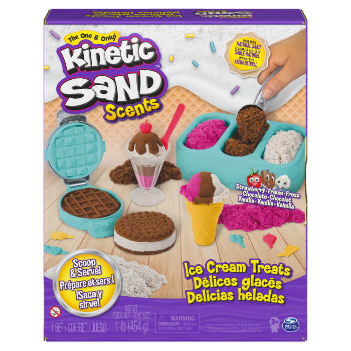 Kinetic Sand Set Inghetata si Prajiturele Parfumate