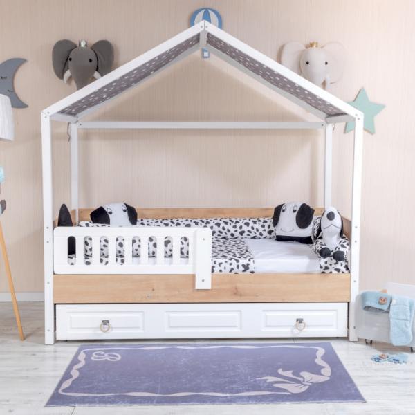 Lenjerie MyKids Montessori 6 piese, 95x195 cm - imagine 2
