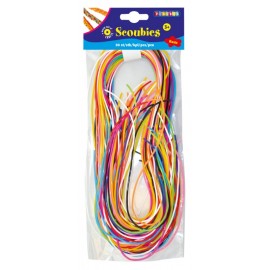 Set 50 fire plastic împletit Playbox, 80cm