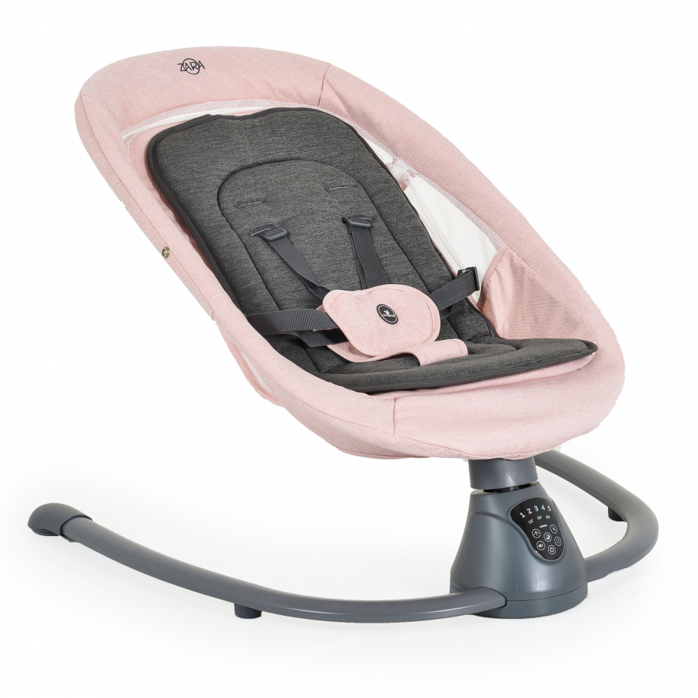 Leagan Electric Cangaroo Zara Pink Telecomandă - imagine 7