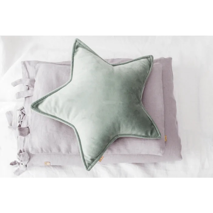 Perna Stea Velvet Menta Babyly S 39cm - imagine 4