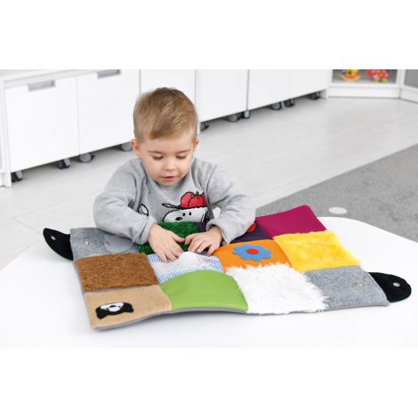 Saltea Senzorială Moje Bambino - Texturi Variate - imagine 6