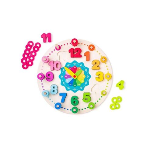 Ceas Educativ Woodyland | Învață Matematică - imagine 4