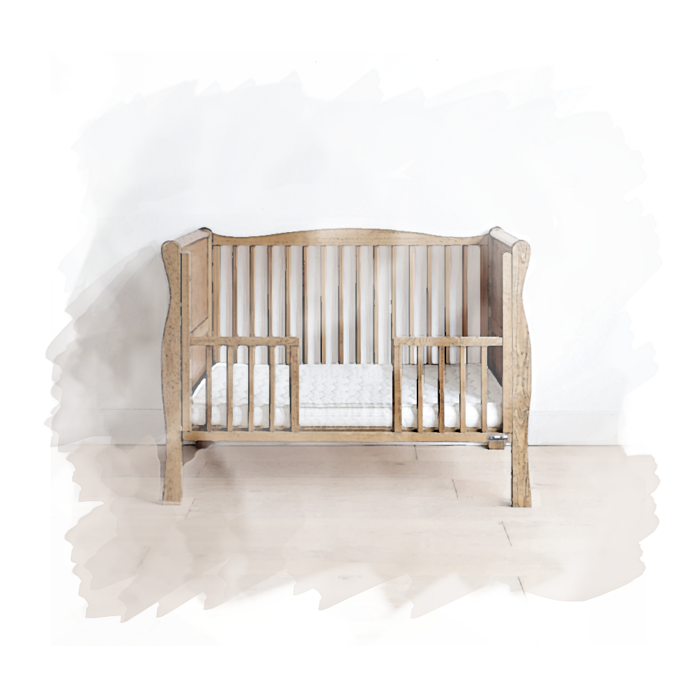 Woodies Laterală Deschisă Patut Noble 120x60 cm - imagine 2