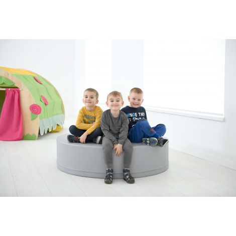 Puf Gri Extralarge Moje Bambino 120 cm - imagine 2