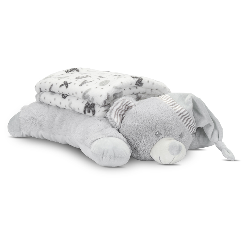Set Paturica Lorelli Poffy Grey Moale - imagine 5