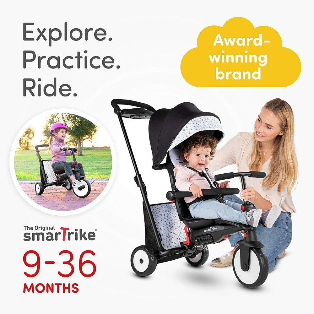 Smart Trike STR5 Bunny 7in1 Pliabilă cu Frână - imagine 4