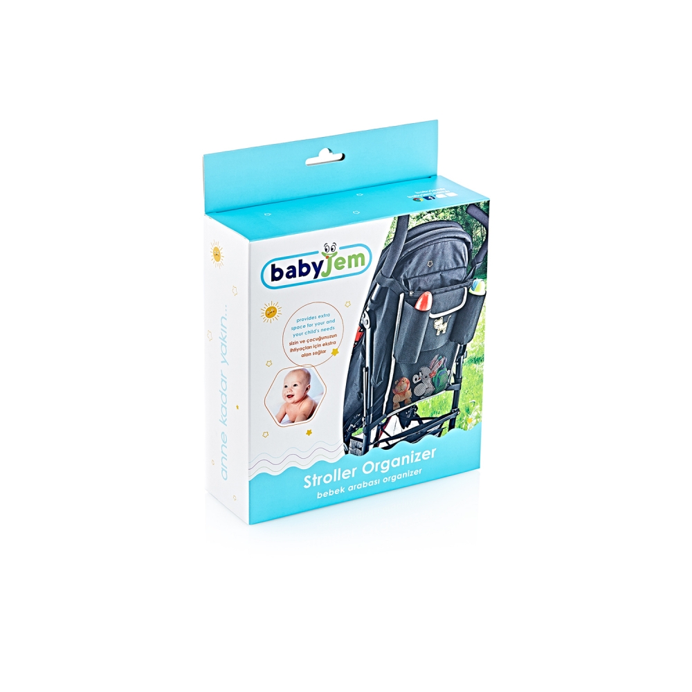 Organizator Universal Carucior BabyJem | Spatiu Extra - imagine 2