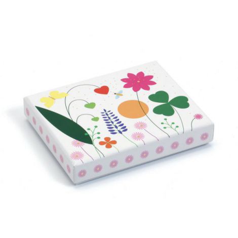 Felicitari Djeco Emma - 10pcs Floral Invitations - imagine 2
