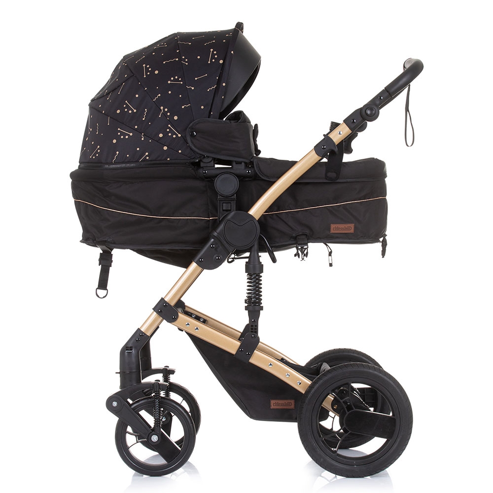 Carucior Chipolino Camea 2 in 1 Ebony, 0-15kg