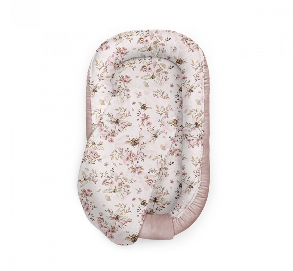 BabyNest Premium BabySteps Cherry Soft Pink - imagine 8